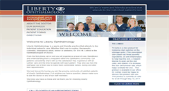 Desktop Screenshot of libertyophthalmology.com